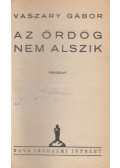 Vaszary Gábor - Az ördög nem alszik