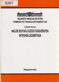 Császár Ákosné - Valós egyváltozós függvények integrálszámítása