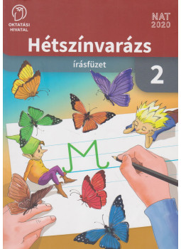  - Hétszínvarázs írásfüzet 2. évfolyam, Budapest 2022 antikvár könyv