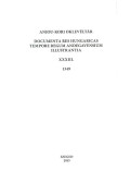 Sebők Ferenc - Anjou-kori oklevéltár XXXIII. 1349