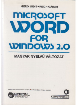 Gerő Judit - Reich Gábor - Microsoft Word for Windows 2.0