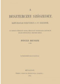 Finály Henrik (szerk.) - A besztercei szószedet