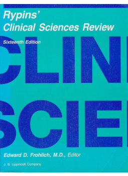 Edward D. Frohlich - Rypins' Clinical Sciences Review Edward D. Frohlich - Rypins' Clinical Sciences Review, Philadelphia 1993 antikvár könyv