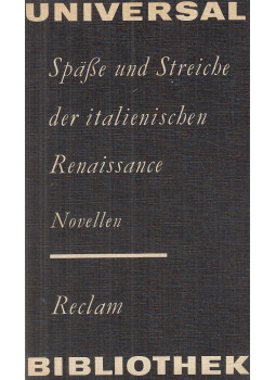 Wolter, Christine - Späße und Streiche der italienischen Renaissance Wolter, Christine - Späße und Streiche der italienischen Renaissance, Leipzig 1978 antikvár könyv