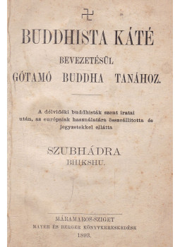  - Buddhista káté, Máramaros-Sziget 1893 antikvár könyv