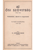 Guttmann Simon - Az ősi szövetség