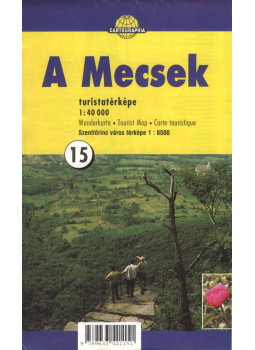  - A Mecsek turistatérképe (1:40000), Budapest 0 antikvár könyv