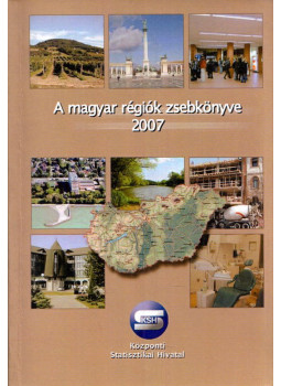 Németh Eszter - A magyar régiók zsebkönyve 2007, Budapest 2008 antikvár könyv