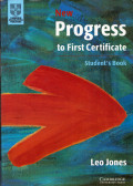 Jones, Leo - New Progress to First Certificate Student's Book