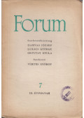 Vértes György - Forum 1948/7 Július