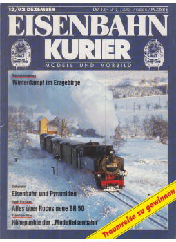 Schumacher, Wolfgang - Eisenbahn-Kurier 12/92 Dezember, Freiburg 1992 antikvár könyv