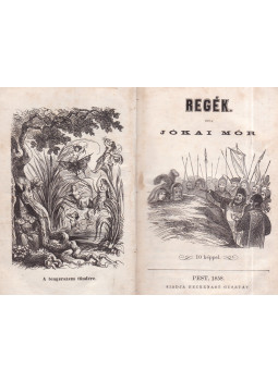 Jókai Mór - Regék / Carinus / A serfőző Jókai Mór - Regék / Carinus / A serfőző, Pest 1860 antikvár könyv