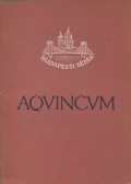 Szilágyi János - Aquincum szilágyi