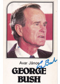 Avar János - George Bush (aláírt)