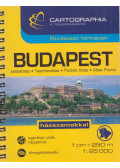 Cartographia Kiadó - Budapest zsebatlasz 1:25 000