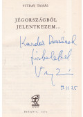 Vitray Tamás - Jégországból jelentkezem... (dedikált)