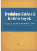 Klaniczay Tibor,Varga József - Irodalomtörténeti Közlemények