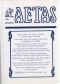 Koszta László - Aetas 1994/1