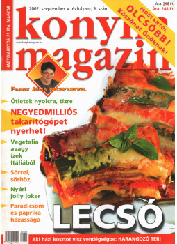 Pákozdi Judit - Konyha magazin 2002. szeptember Pákozdi Judit - Konyha magazin 2002. szeptember, Budapest 2002 antikvár könyv