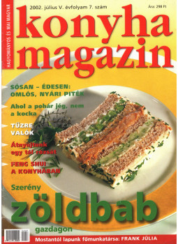 Pákozdi Judit - Konyha magazin 2002. július Pákozdi Judit - Konyha magazin 2002. július, Budapest 2002 antikvár könyv