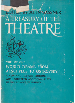 John Gassner - Treasury of the Theatre Volume I., New York 1968 antikvár könyv