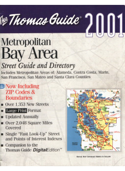  - Metropolitan Bay Area 2001, San Francisco 2001 antikvár könyv