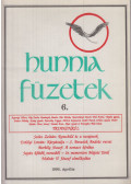 Dézsma György,Kunszabó Ferenc - Hunnia füzetek 6. 1990. április