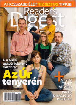Zsámboki Péter - Reader's Digest 2009. december Zsámboki Péter - Reader's Digest 2009. december, Budapest 2009 antikvár könyv