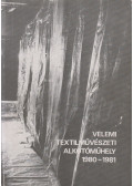 Fitz Péter - Velemi textilművészeti alkotóműhely 1980-1981