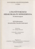 Várnagy Marianne - A felnőttoktatás didaktikája és módszertana