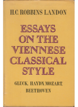 Robbins Landon, H. C. - Essays on the Viennese Classical Style, London 1970 antikvár könyv