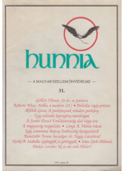 Kunszabó Ferenc - Hunnia 31. Kunszabó Ferenc - Hunnia 31., Budapest 1992 antikvár könyv