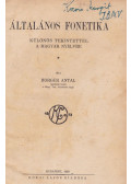 Horger Antal - Általános fonetika