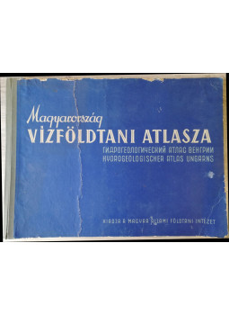  - Magyarország vízföldtani atlasza, Budapest 0 antikvár könyv
