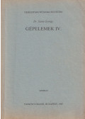 Szota György - Gépelemek IV.