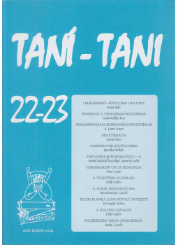 Oroszlány Péter - Taní-tani 22-23 Oroszlány Péter - Taní-tani 22-23, Budapest 2003 antikvár könyv
