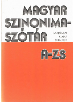 O. Nagy Gábor, Ruzsiczky Éva - Magyar szinonimaszótár A-Zs O. Nagy Gábor, Ruzsiczky Éva - Magyar szinonimaszótár A-Zs, Budapest 1997 antikvár könyv