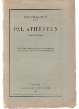 Ravasz László - Pál Athénben
