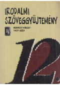 Mohácsy Károly,Vasy Géza - Irodalmi szöveggyűjtemény 12.