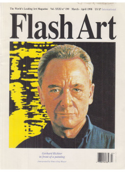 Helena Kontova, Giancarlo Politi - Flash Art International No. 199 - March-April 1998, Milan 1998 antikvár könyv