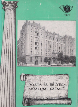Dr. Vajda Endre - Posta- és Bélyegmúzeumi Szemle 1971/2., Budapest 1971 antikvár könyv