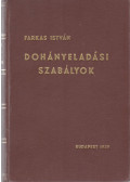 Farkas István - Dohányeladási szabályok (dedikált)