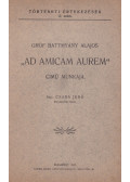 Csaba Jenő - Gróf Batthyány Alajos "Ad amicam aurem" cimű munkája