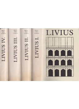 Titus Livius - A római nép története a város alapításától I-IV. kötet (dedikált), Budapest 1982 antikvár könyv