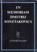 Breuer János - In memoriam Dmitrij Sosztakovics (dedikált)