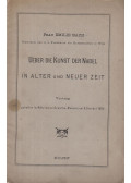 Emilie Bach - Ueber die Kunst der Nadel in Alter und Neuer Zeit