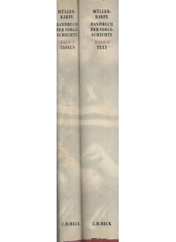 Hermann Müller-Karpe - Handbuch der Vorgeschichte Band II. - Jungsteinzeit (két kötetben), München 1968 antikvár könyv