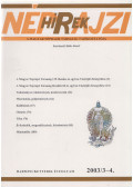 Hála József - Néprajzi hírek 2003/3-4.