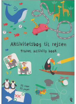 - Aktivitetsbog til rejsen / Travel activity book - Aktivitetsbog til rejsen / Travel activity book, null 0 antikvár könyv
