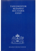 Szvoboda Dománszky Gabriella - Tanulmányok Budapest múltjából XXXIV.